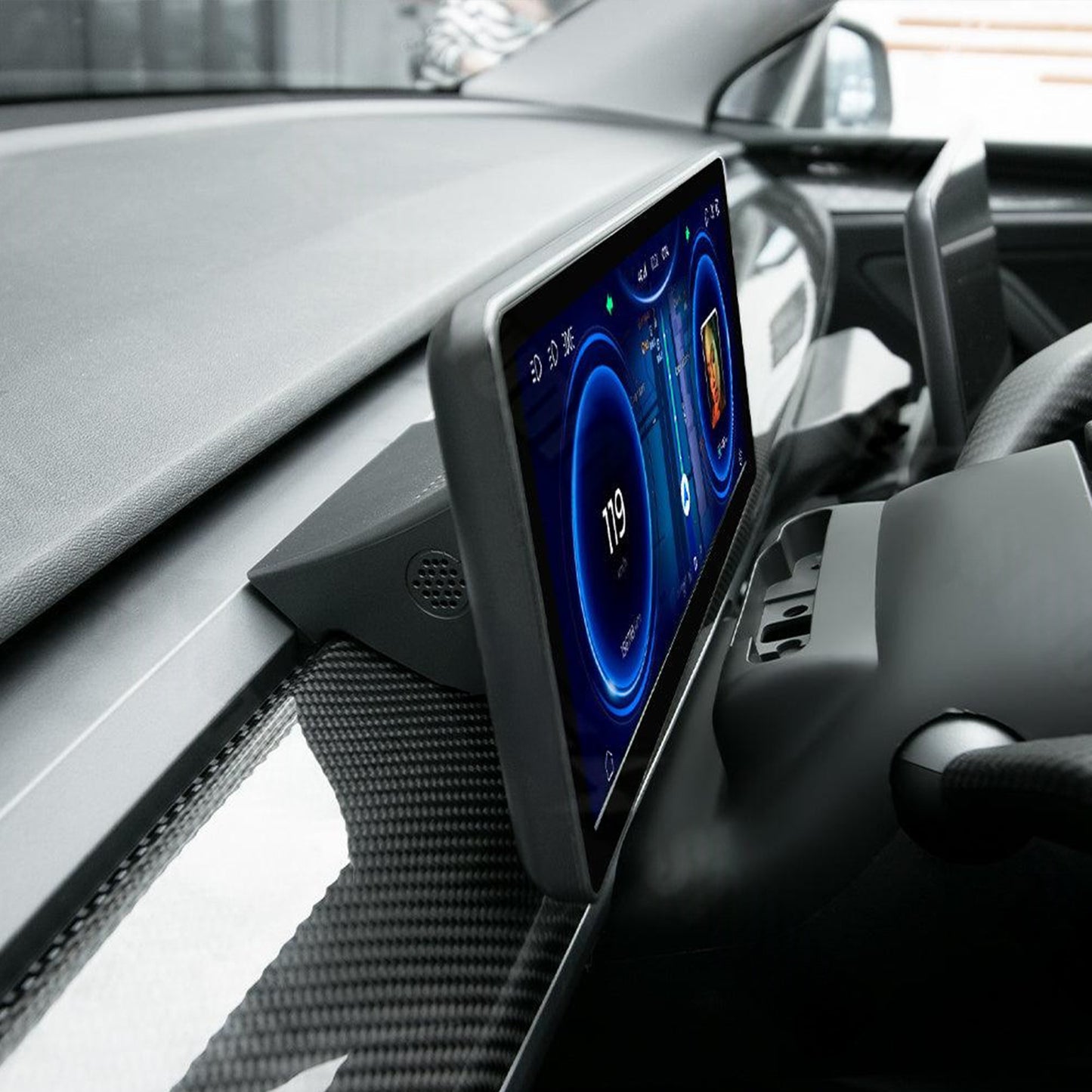 테슬라 모델 3 / Y CTmods®용 10.25인치 안드로이드 4G 계기판 대시보드 화면