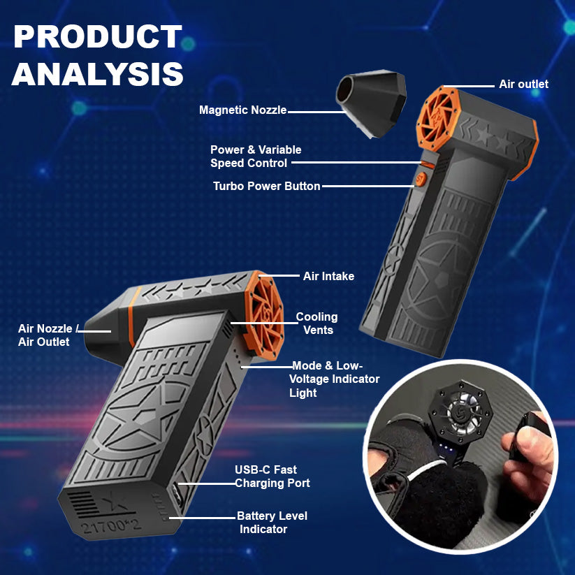 2026 Upgrade 5000W Snow Blower