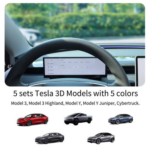 10.88" Upgroud TES-F10C Dashboard Heads Up Display Wireless CarPlay for Tesla