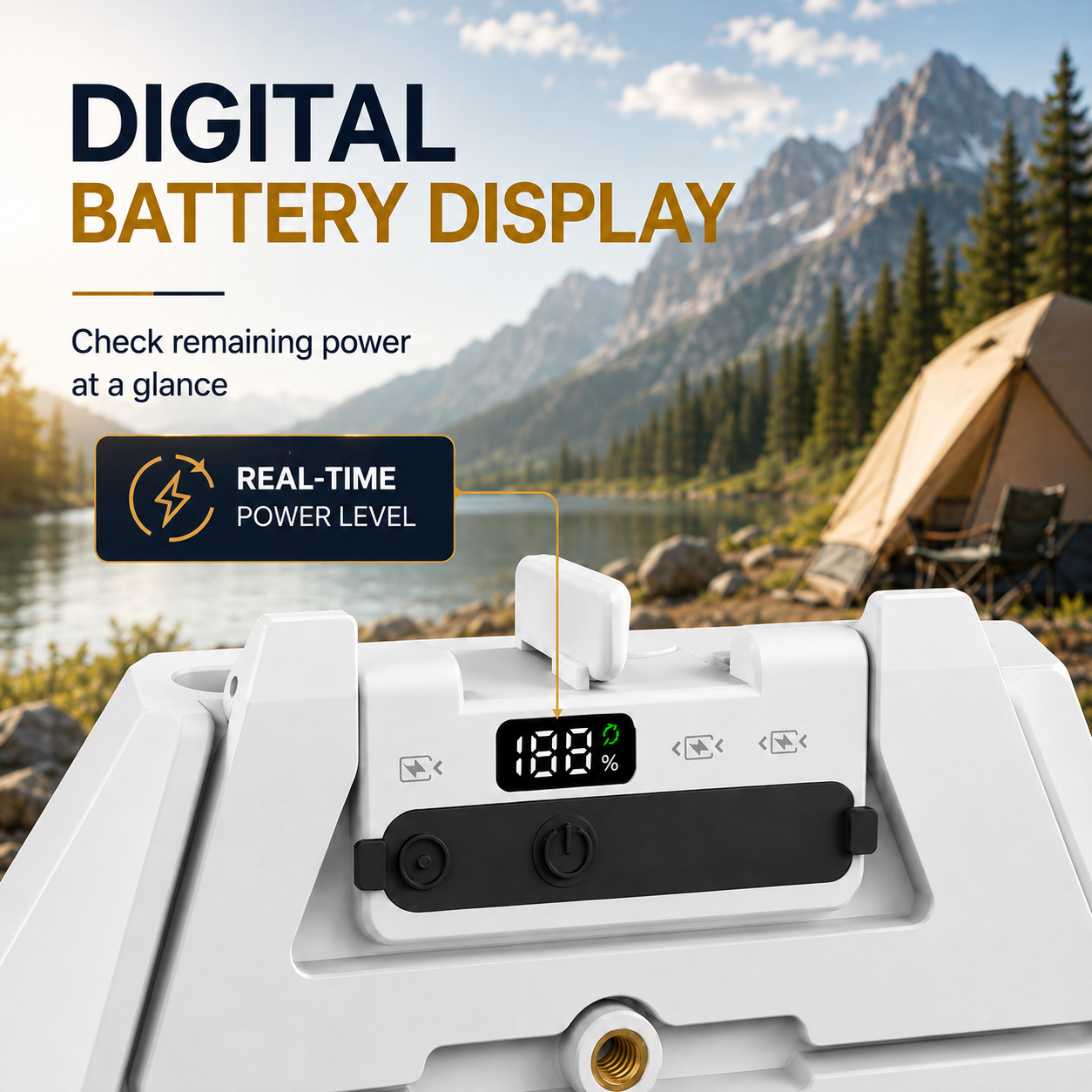 Starlink Mini Snap-Fit Travel Battery V4 - 99Wh, LCD Display