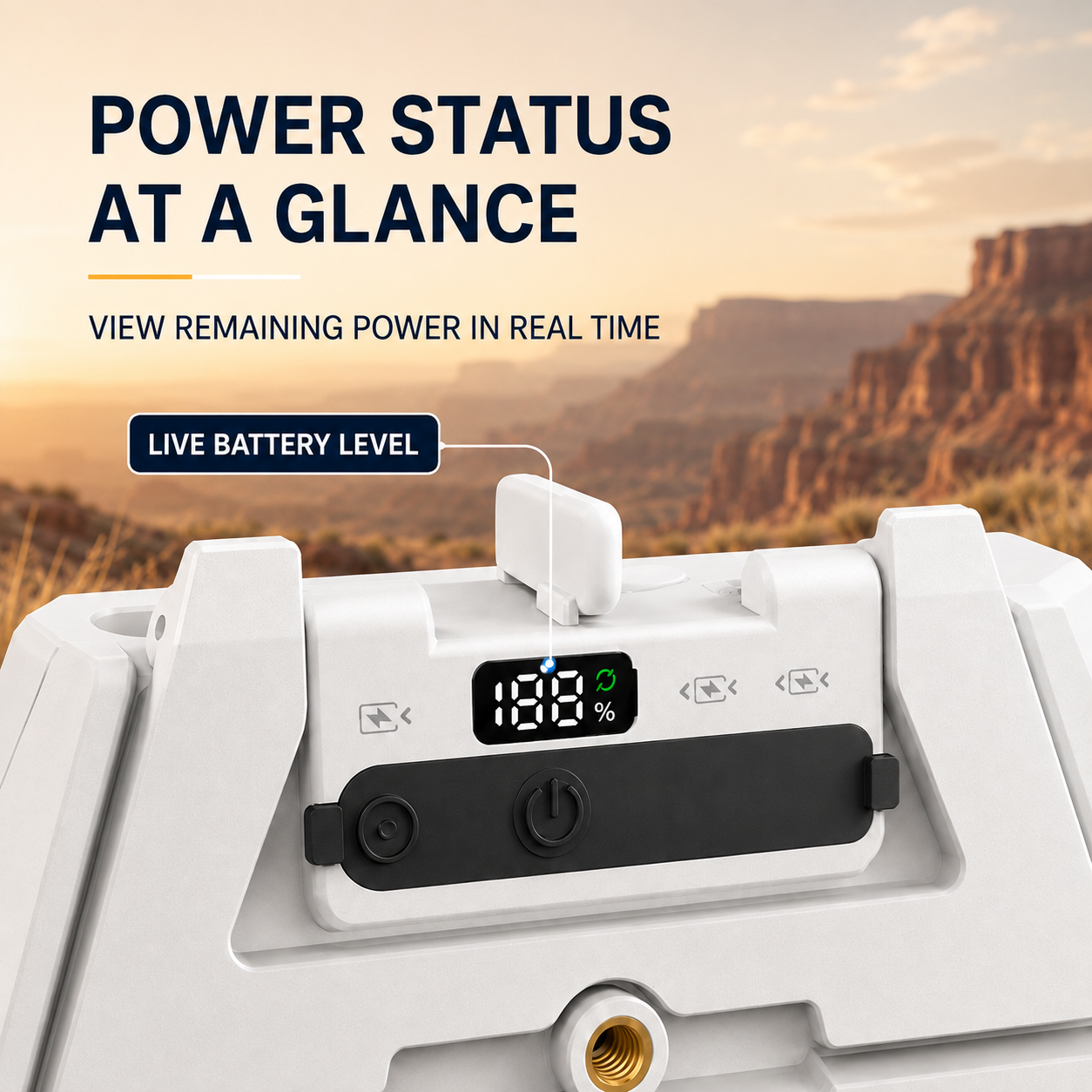 Starlink Mini Snap-Fit Travel Battery V4 - 129Wh/35,000mAh, LCD Display, Up to 8 Hours Runtime