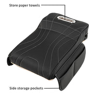 BYD SHARK 6 Cojín Reposabrazos Consola Central - Almohadilla Elevadora Ergonómica con Organizador de Almacenamiento