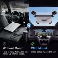 Starlink Mini Window & Sunroof Suction Mount