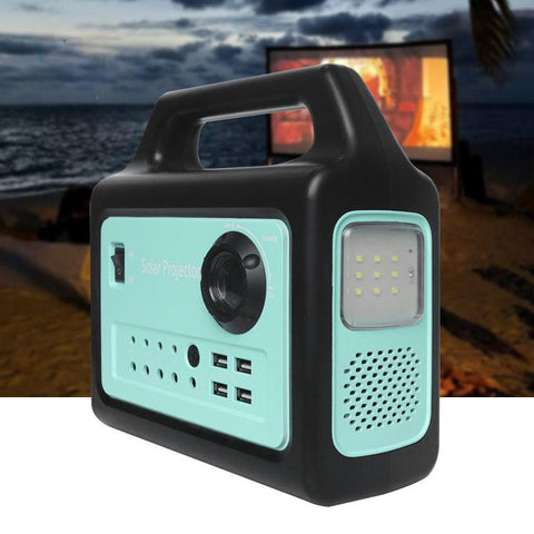 Tesstudio Bluetooth Outdoor Portable 20W Solar Media & Lighting System