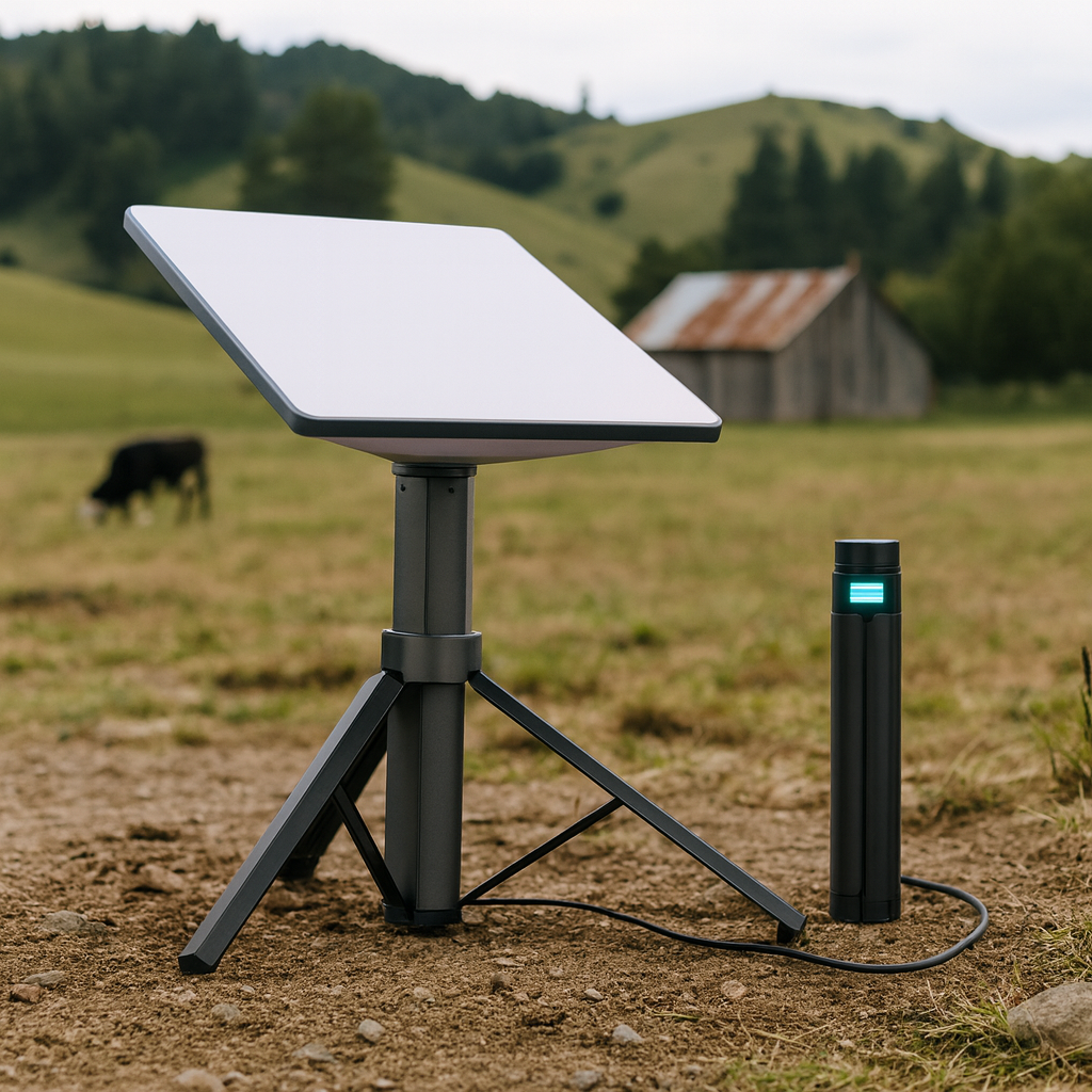 Starlink Mini Adjustable Power Stand Portable Tripod with 45000Ah Battery for Outdoor Internet