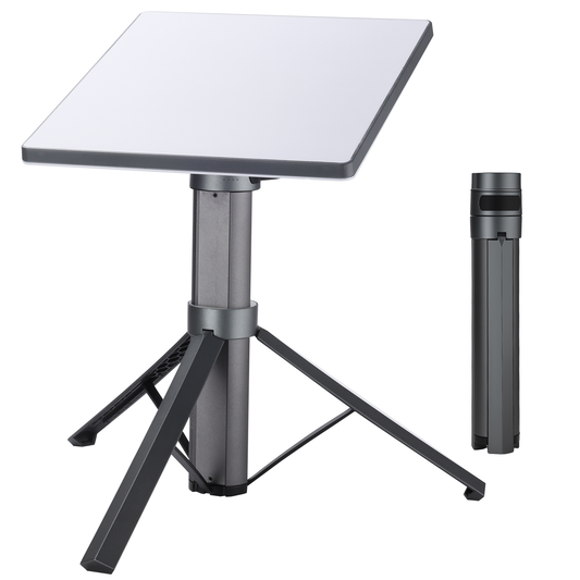 CTmods Starlink Mini adjustable power stand with portable tripod and foldable design for outdoor internet use