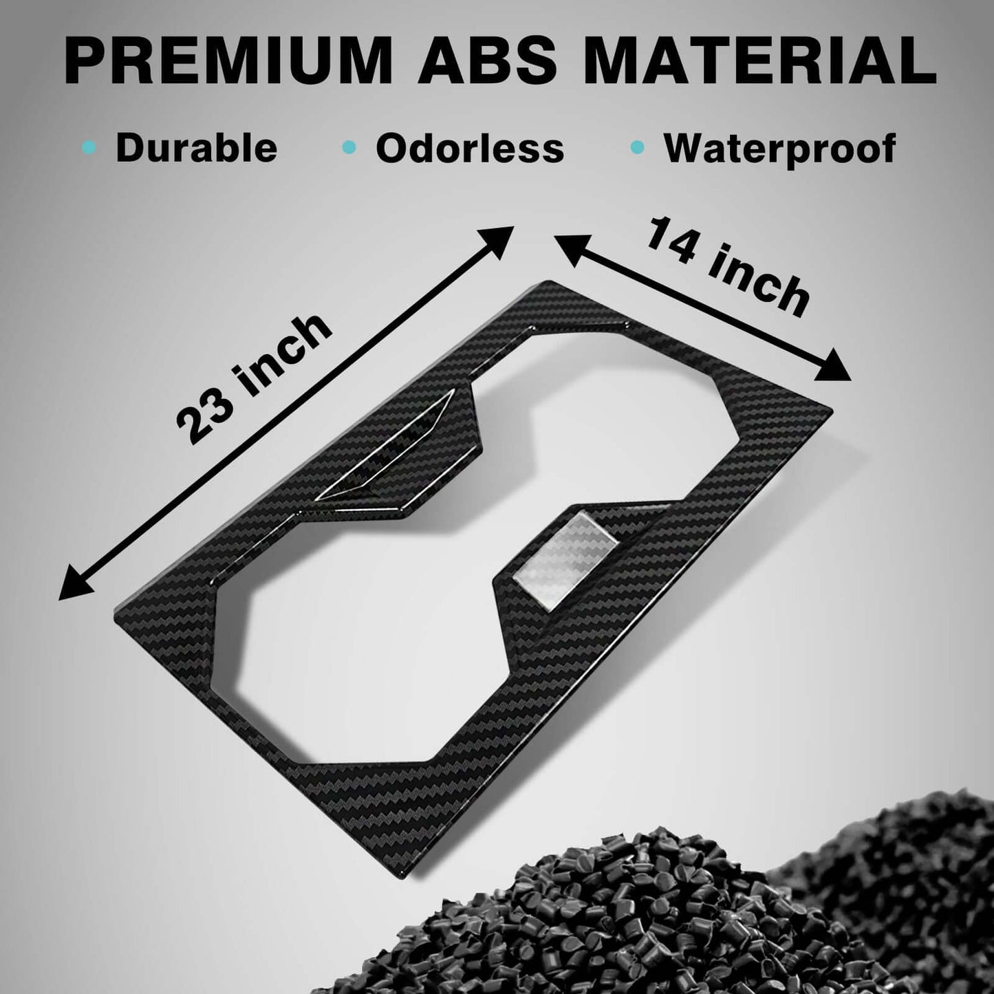 Cup Holder Trim Cover for Cybertruck CTmods