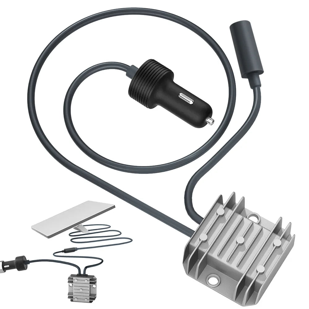Ctmods Car Charger 10-28V to 30V DC Power Adapter with Female Plug for Starlink Mini