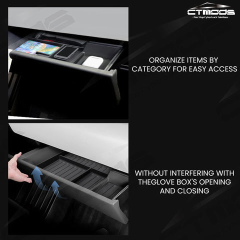 Cybertruck CTmods용 글러브 컴파트먼트 보관함