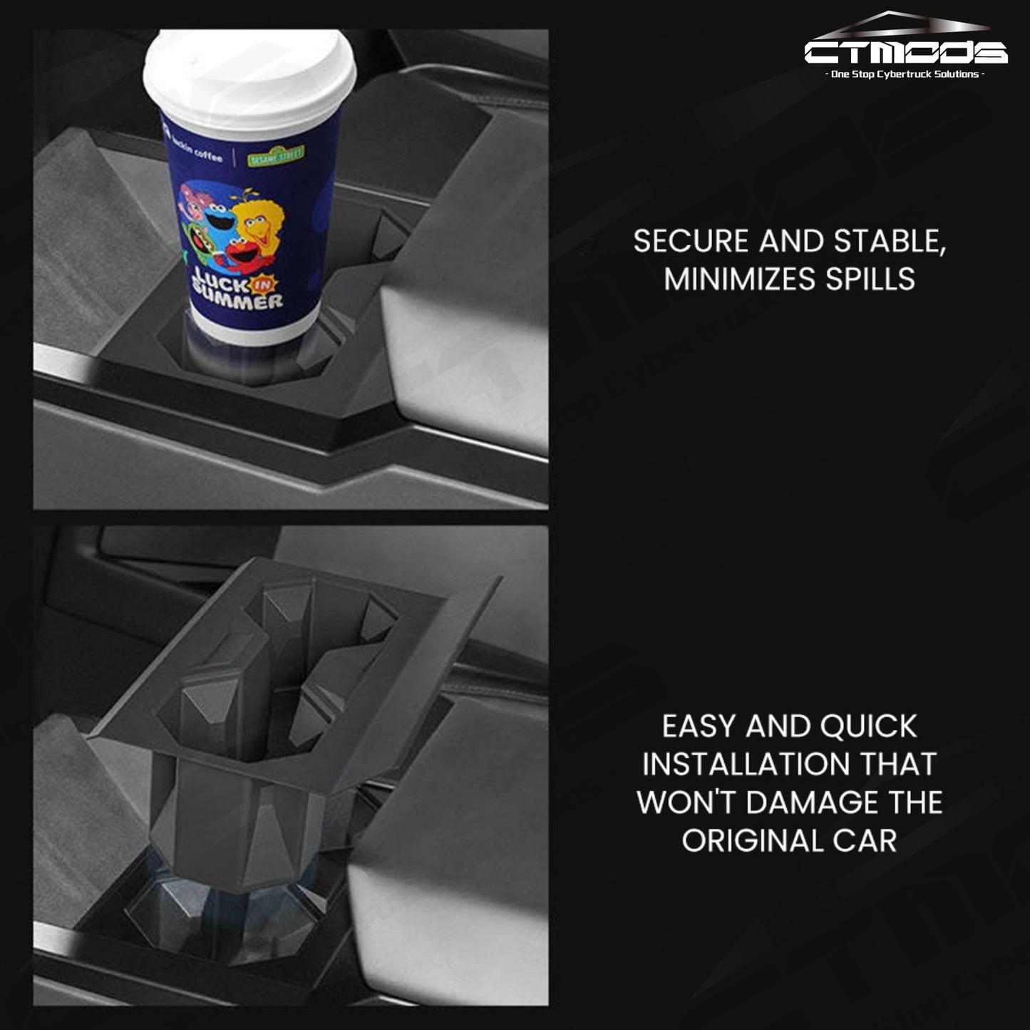 Wireless Charging Silicone Mat for Cybertruck CTmods
