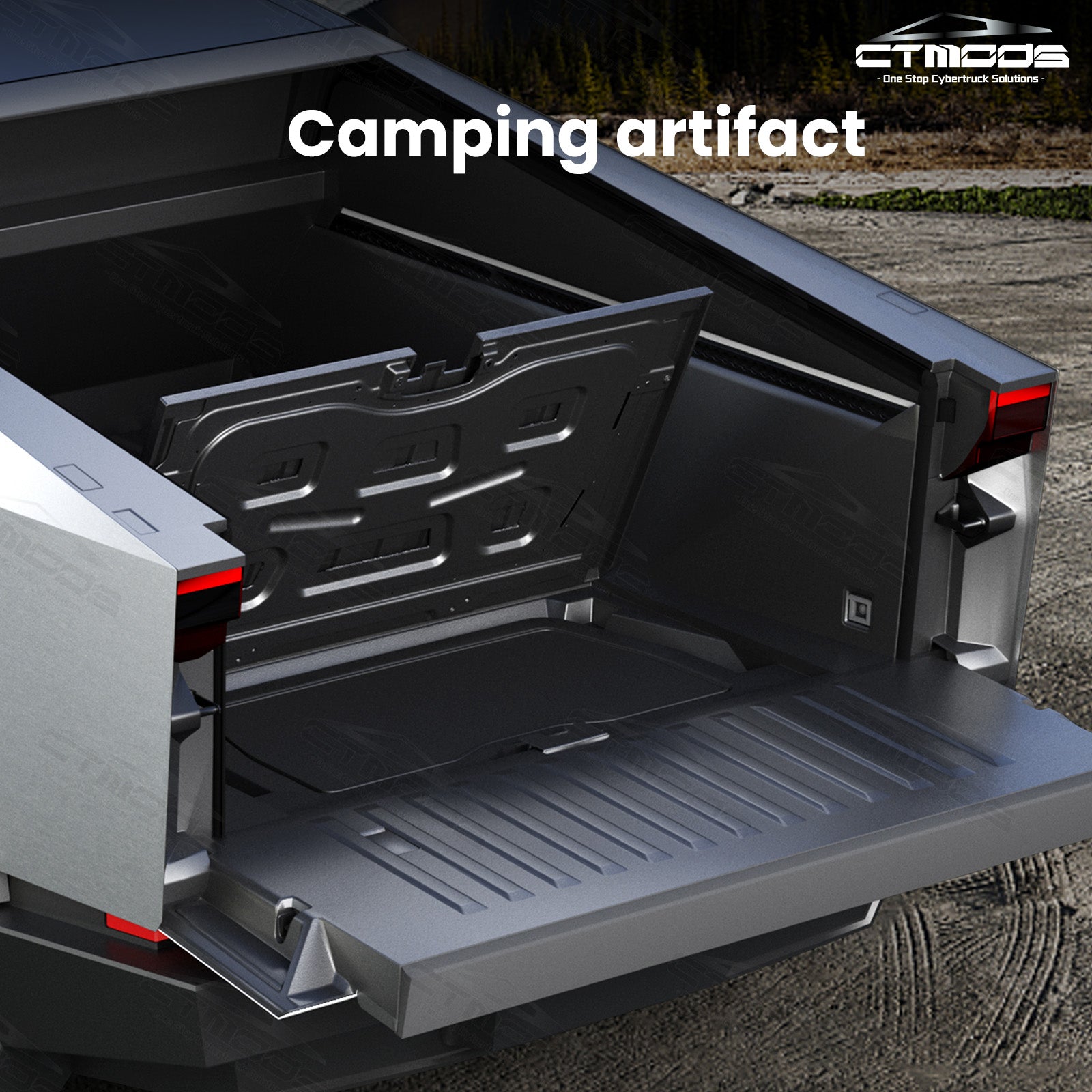 Cybertruck Camping