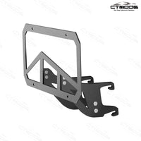 Tesla Cybertruck Accessories Exterior Front License Plate Mount Frame Holder Removable No Drilling No Adhesives CTmods®