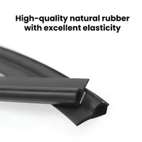 Car Door Seal Kit Soundproof Wind Noise Reduction For Cybertruck