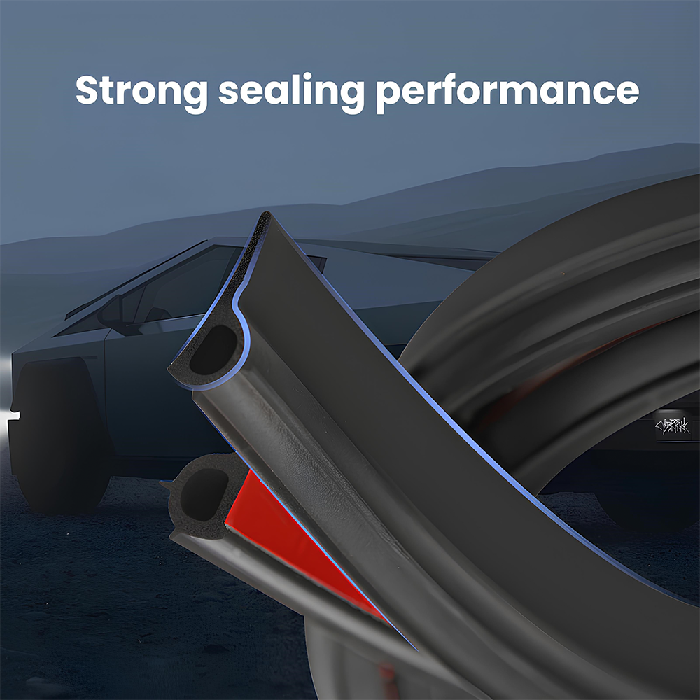 Car Door Seal Kit Soundproof Wind Noise Reduction For Cybertruck