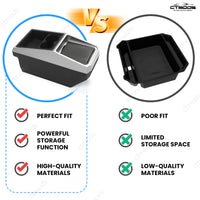 Cybertruck Center Console Multifunctional Storage Box Center Floor Organizer CTmods®