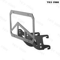 Front License Plate Mount No Drilling Removable For Tesla Cybertruck