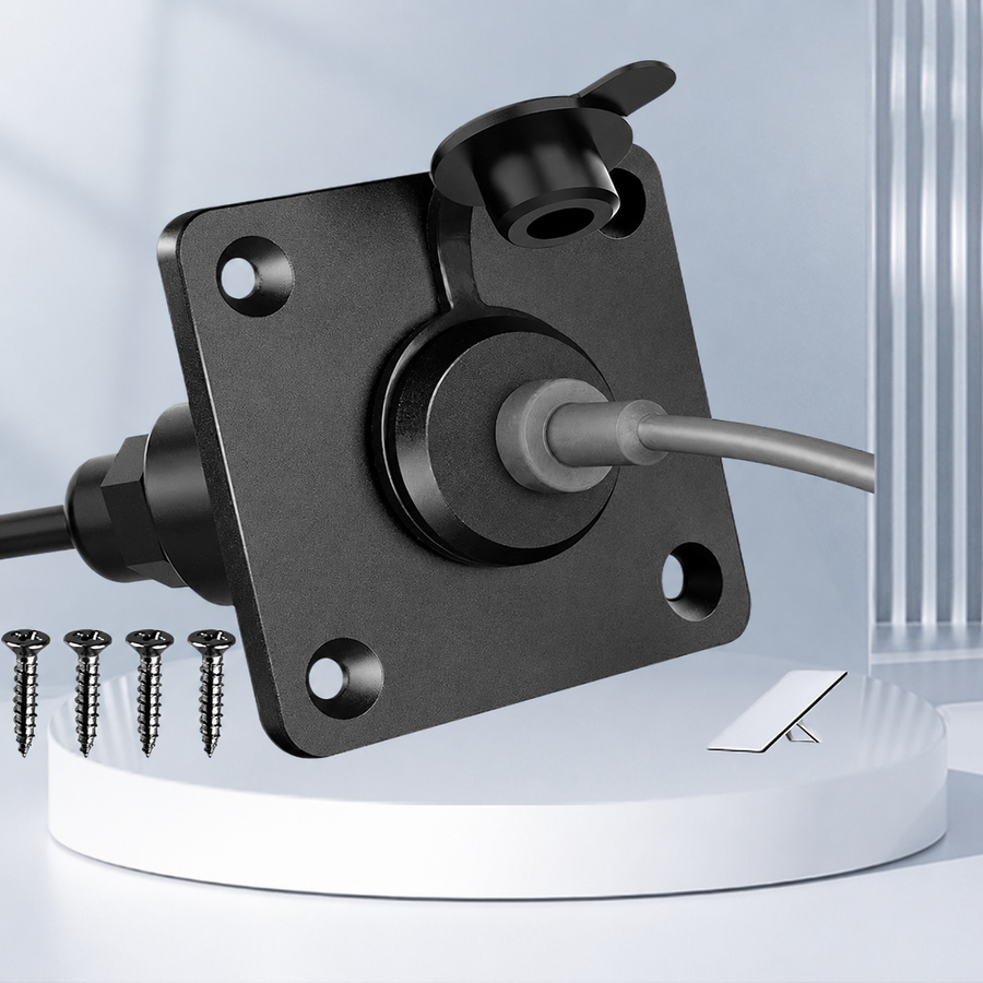 Starlink Mini No-Drill DC Cable Pass-Through Panel