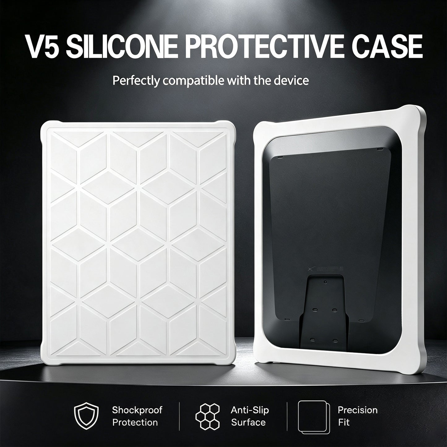 Starlink V5 silicone protective case precision fit shockproof anti-slip surface