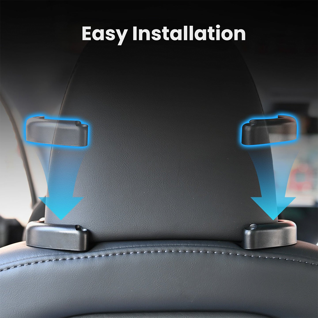 Almohada de cuello ajustable SPA, reposacabezas agradable para la piel para Tesla Model Y Juniper