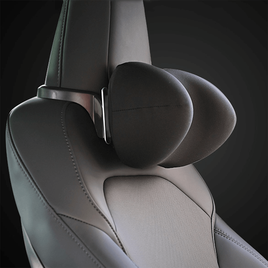 Almohada de cuello ajustable SPA, reposacabezas agradable para la piel para Tesla Model Y Juniper