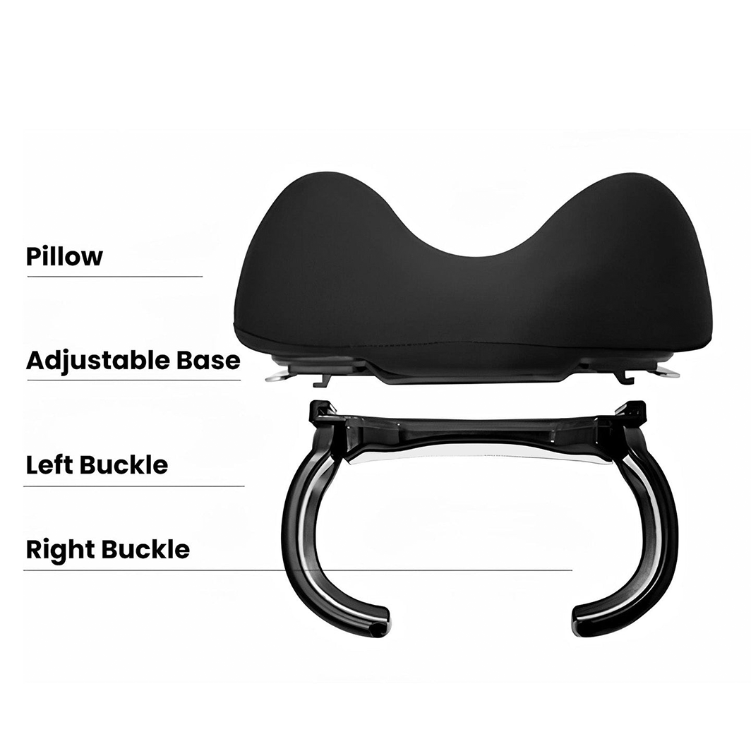 Almohada de cuello ajustable SPA, reposacabezas agradable para la piel para Tesla Model Y Juniper