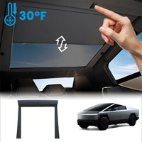 Voice-controlled Electric Sunshade Powered Glass Roof Sunshade For Tesla Cybertruck