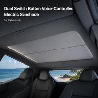 Voice-controlled Electric Sunshade Powered Glass Roof Sunshade For Tesla Cybertruck