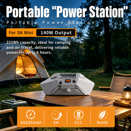 Starlink Mini Portable Battery Stand - 222Wh, Digital Display