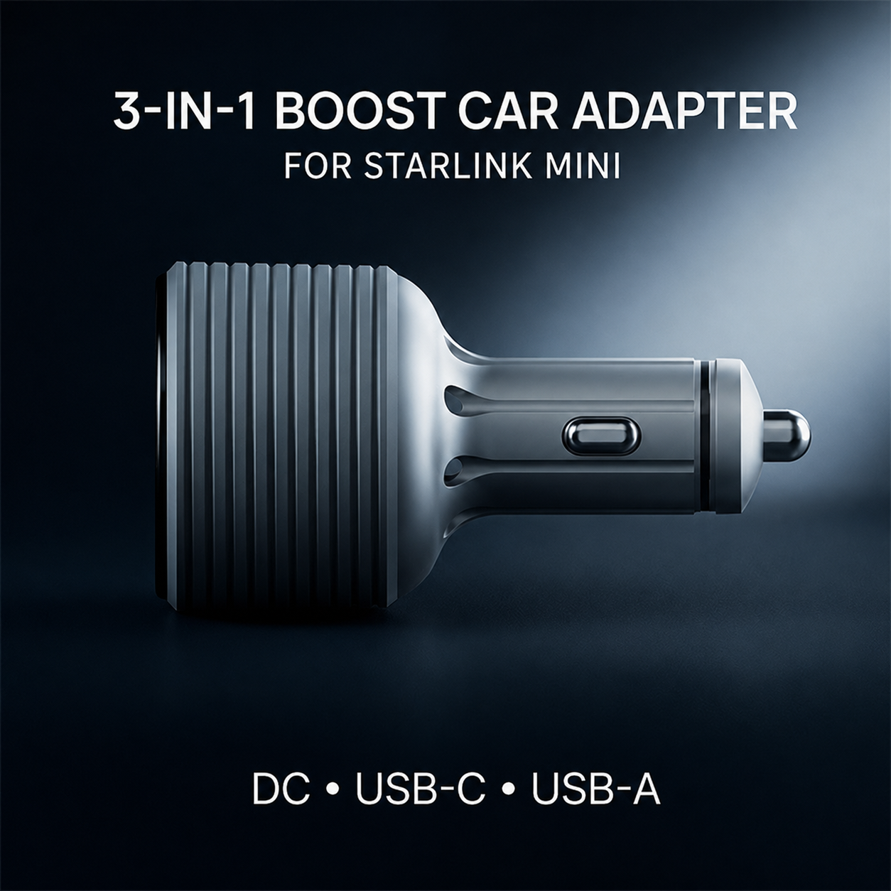Starlink Mini Cigarette Lighter DC Step-Up Car Charger, 12/24V to 30V 3.5A