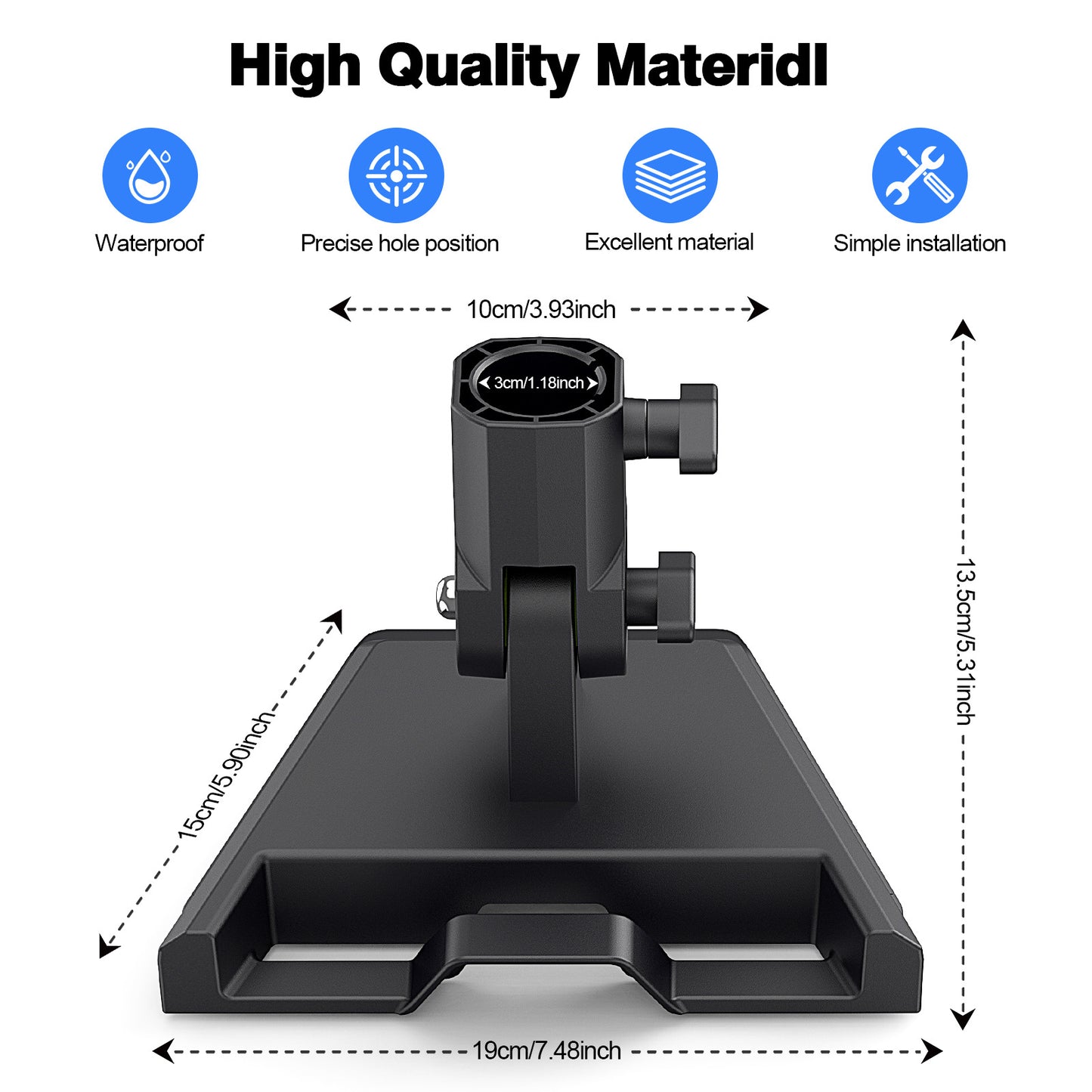 Starlink Gen 3 Silver Portable Folding Mount Stand
