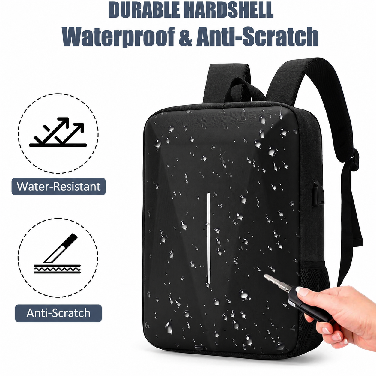 Starlink Mini Storage Backpack – Waterproof Travel Case for Dish & Accessories | Anti-Theft Outdoor Carry Bag