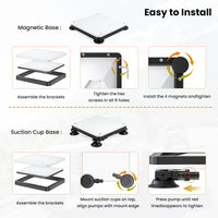 Soporte Mini Starlink para Techo de Vehículo