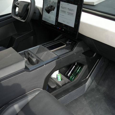 Aisle Central Storage Box For Tesla Cybertruck Lower Center Console (Pre Order)