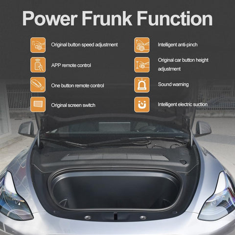 Electric Power Frunk Front Trunk Soft Closing Lock For Tesla Accessories Model X