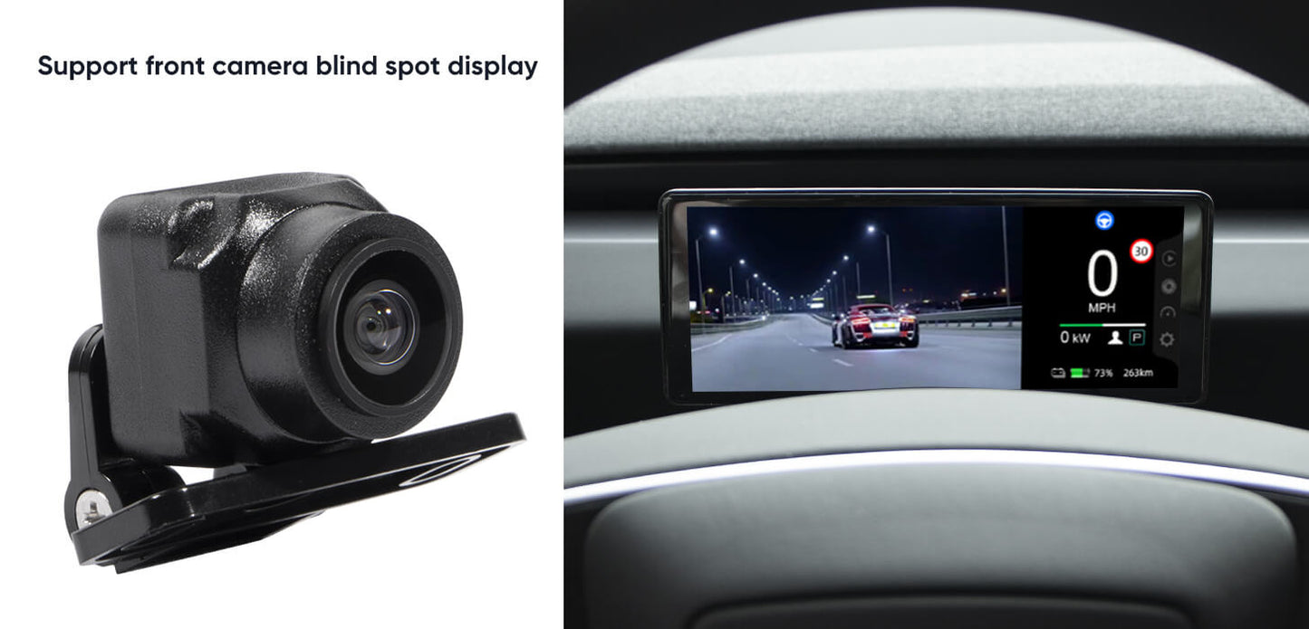 F62 Plus Model 3 Highland 6.2인치 Linux 시스템 대시보드 화면 CTmods®