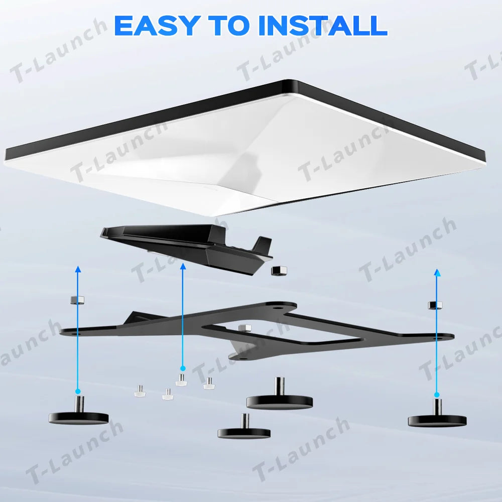 Magnetic Flat Mount with Strong Pull Force Base for Starlink Mini