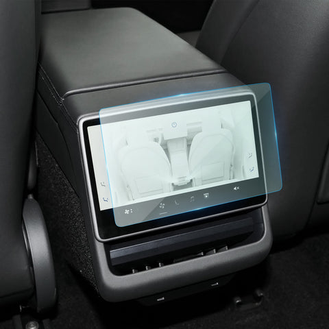 Tesla Model 3 Highland Model Y Juniper Tempered Glass Screen Protector Set for Front & Rear Displays