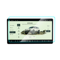 Center Console & Instrument Cluster Tempered Glass Screen Protector for Rivian R1T/R1S