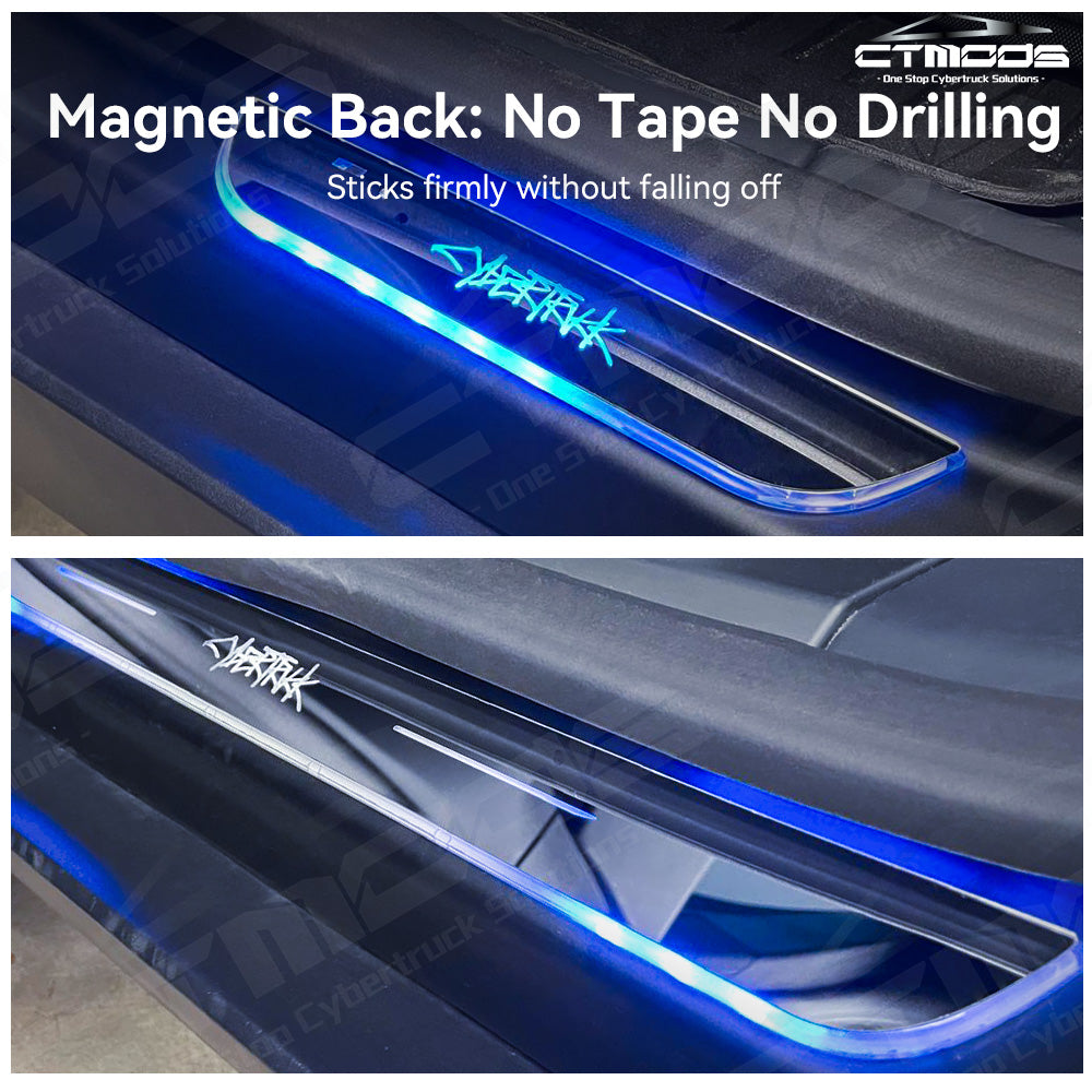LED Door Sill Lighted Auto-Sensing Waterproof Decorative Strip CTmods®