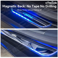 LED Door Sill Lighted Auto-Sensing Waterproof Decorative Strip CTmods®