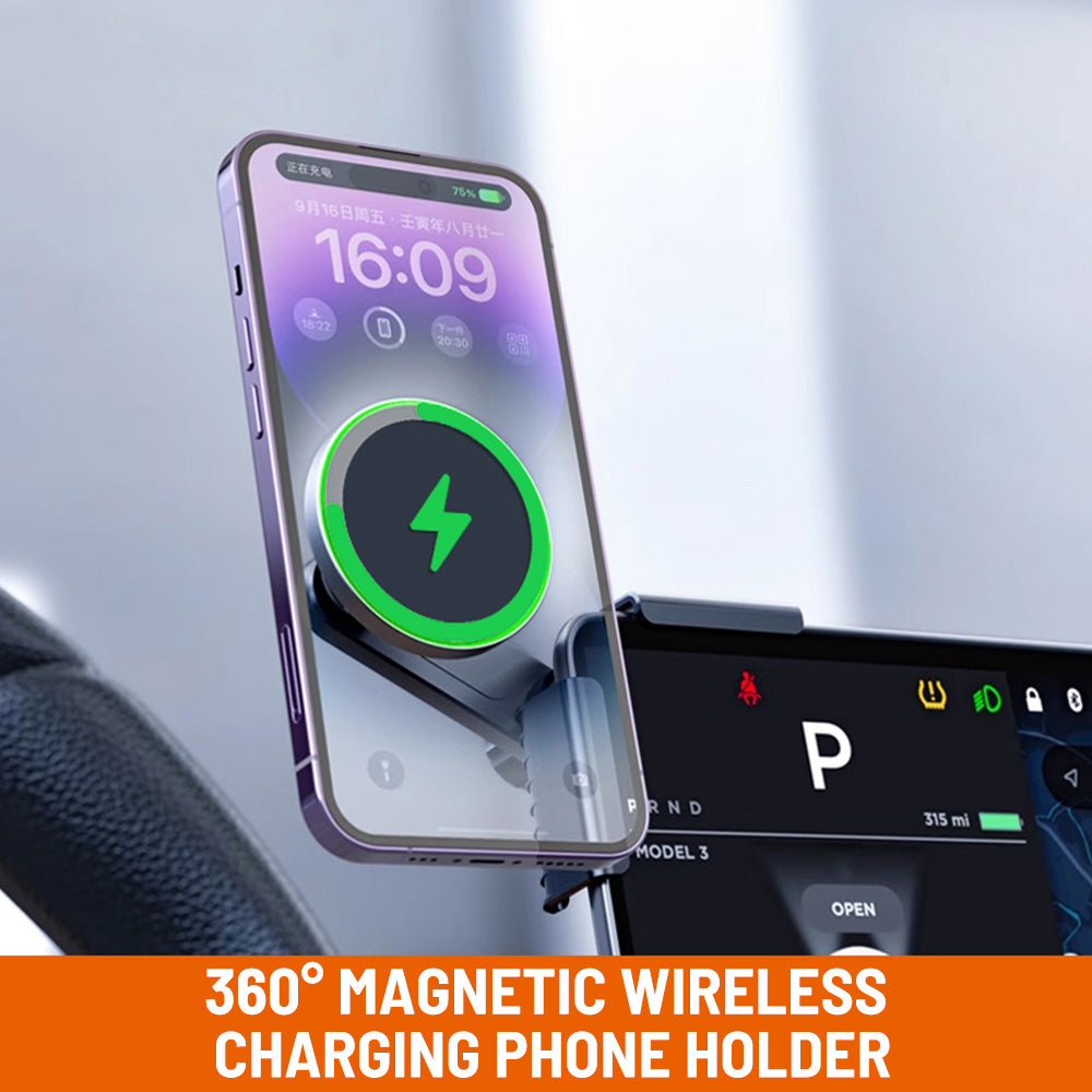 Ctmod Magnetic Foldable Fast Charging Car Mount Cybertruck Accessories CTmod ...
