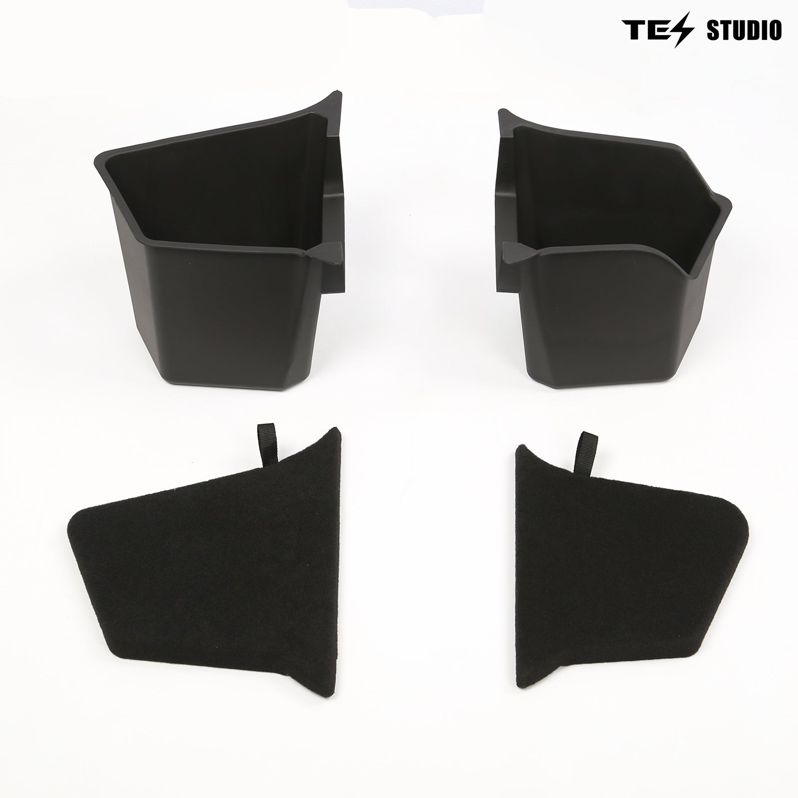 Rear Trunk Organizer Storage Bins (2pcs) For Tesla Model Y Juniper