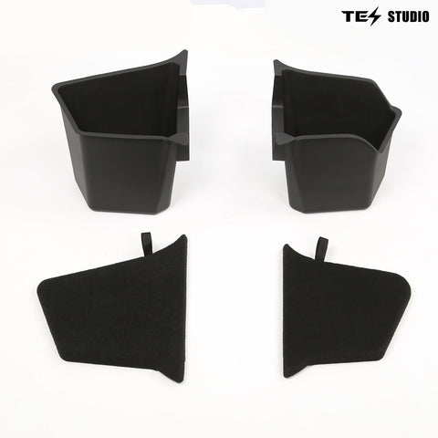 Rear Trunk Organizer Storage Bins (2pcs) For Tesla Model Y Juniper