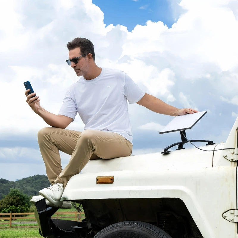 No-Drill Magnetic Roof Mount – Starlink Gen 3 Standard