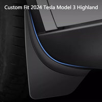 테슬라 모델 3 하이랜드 TPE 퍼펙트 핏 머드 플랩 CTmods®