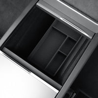 Bandeja organizadora de consola central, compartimento de almacenamiento de consola central para Tesla Model Y Juniper