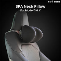 SPA Neck Pillow Adjustable Skin-friendly Headrest For Tesla Model Y Juniper