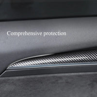 CTmods® Real Carbon Fiber Dashboard & Front Door Trim Kit For Model 3 / Y (2017–2024)