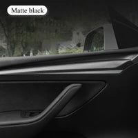 CTmods® Real Carbon Fiber Dashboard & Front Door Trim Kit For Model 3 / Y (2017–2024)