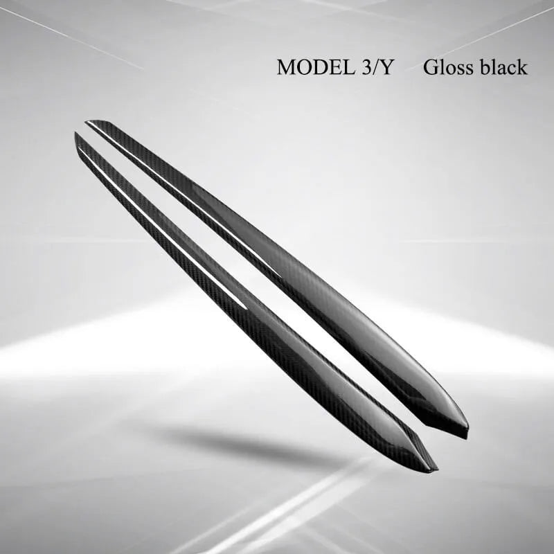 CTmods® Real Carbon Fiber Dashboard & Front Door Trim Kit For Model 3 / Y (2017–2024)